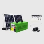 Kit Generador Solar Portatil 220v - 100w