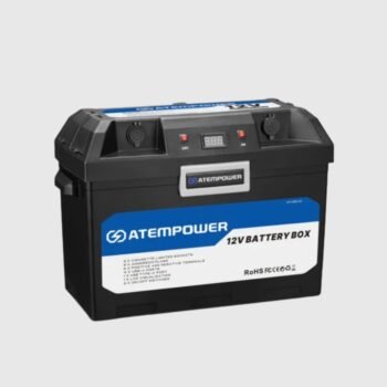 Caja Bateria Atem Power con Inversor Onda Pura 500W incorporado