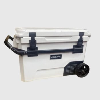 REFRIGERADOR/FREEZER VOLCANO 55LT CON BATERÍA INCLUÍDA COLOR BLANCO